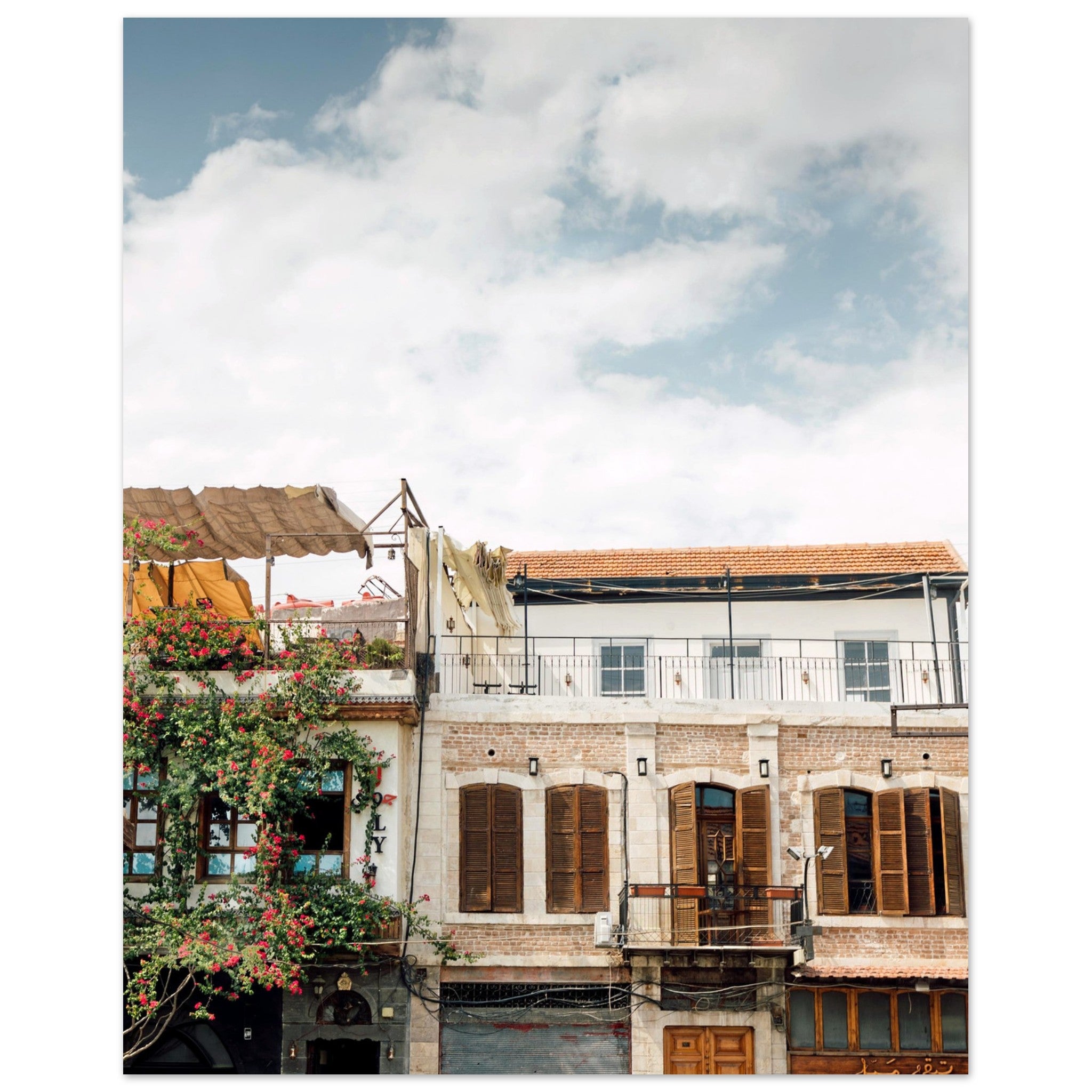 Damascus Buildings Wall Art