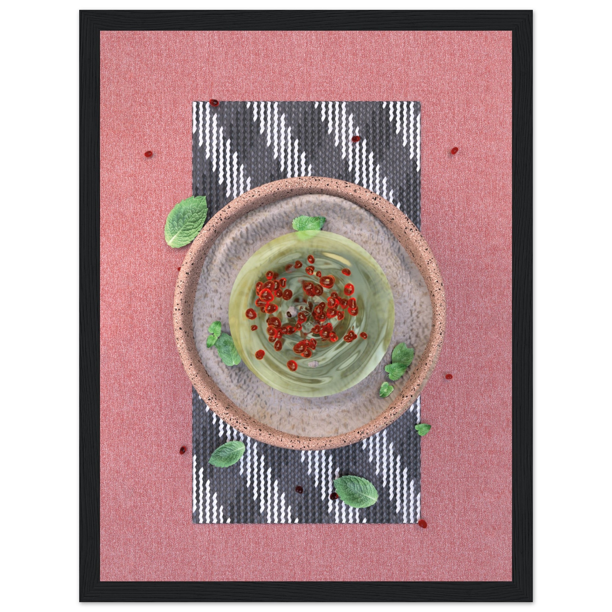 baba ghanouj art print