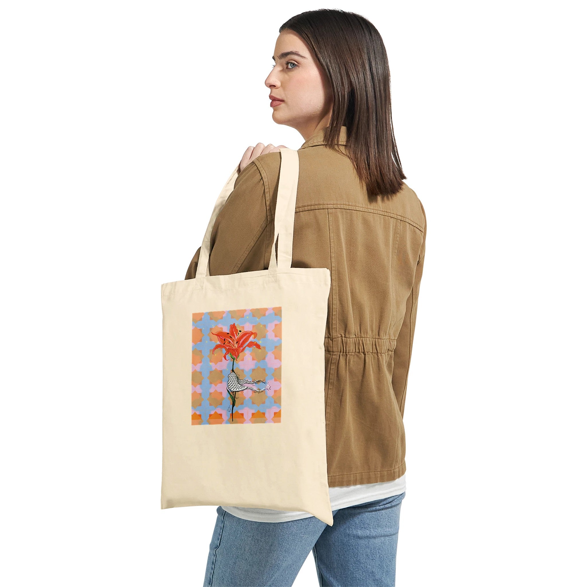 Resilient Blooms Tote Bag