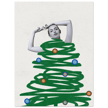 Evil Eye chrismas tree