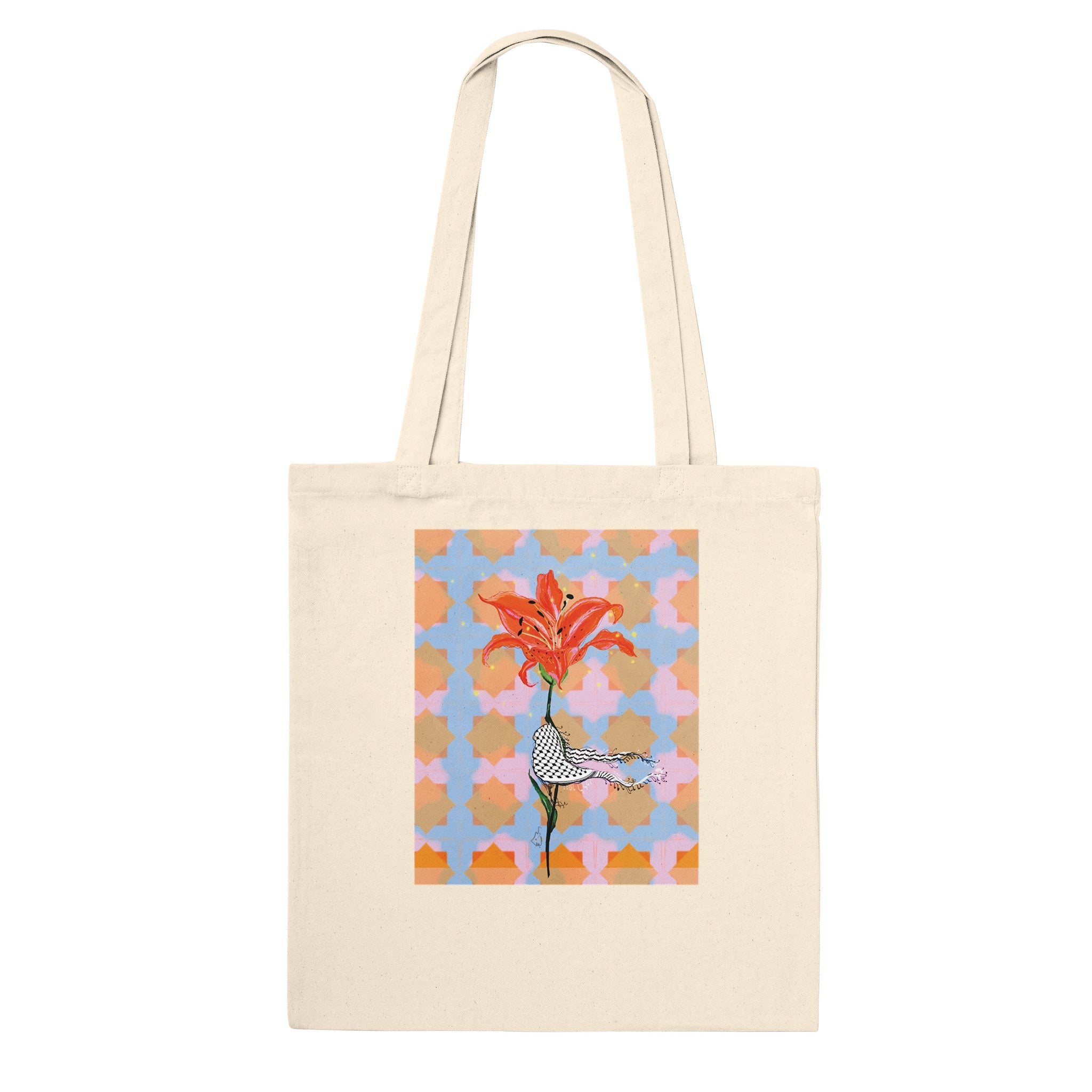 Resilient Blooms Tote Bag