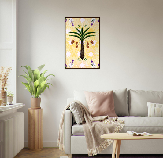 Date Palm Tree Wall Art
