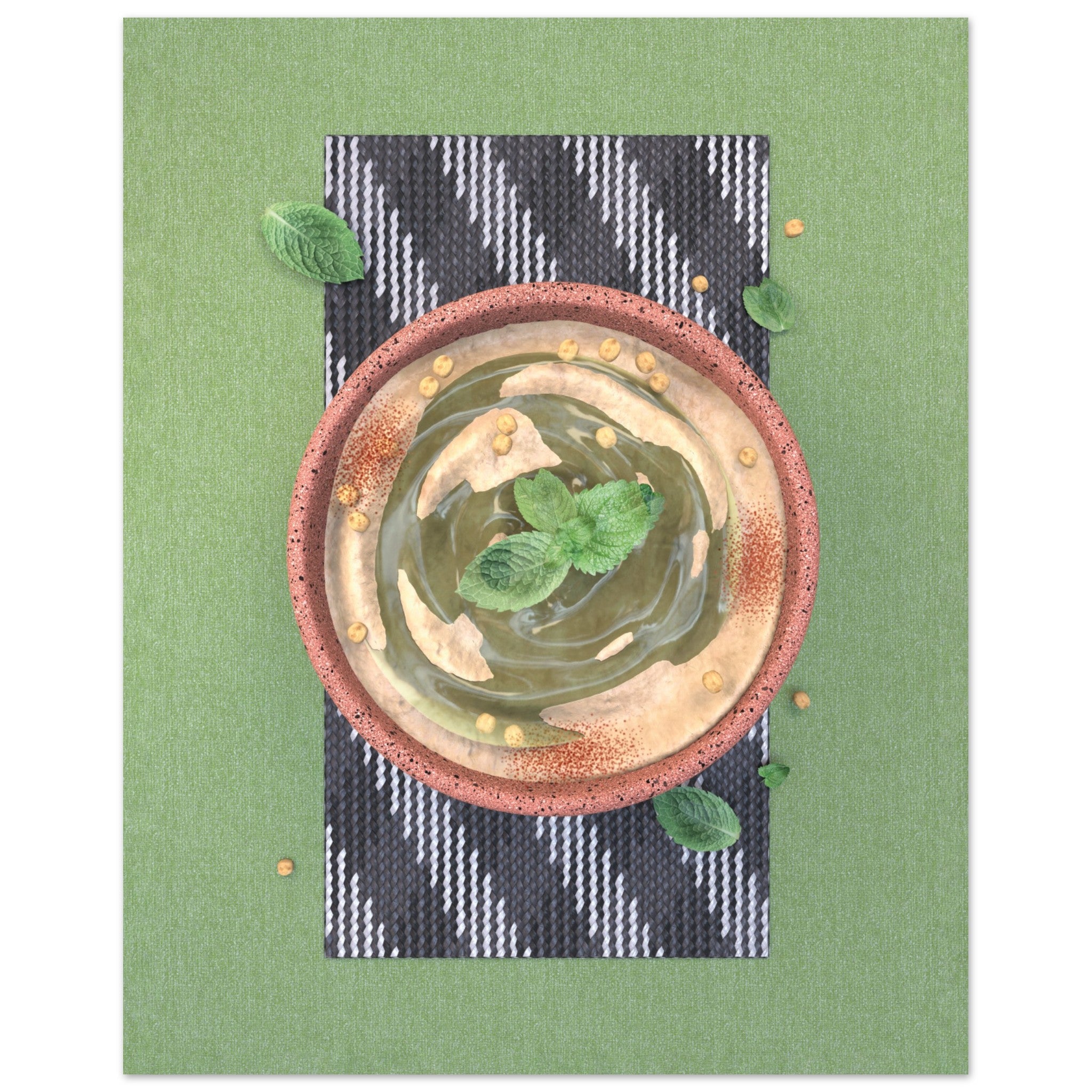 Hummus Wall Art